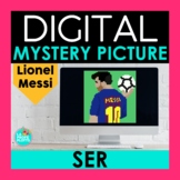 SER Spanish Digital Mystery Picture | Lionel Messi Pixel Art