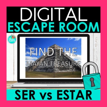 Preview of SER vs ESTAR Digital Escape Room | Spanish Breakout Room
