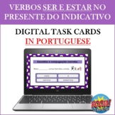 SER vs ESTAR in Portuguese BOOM CARDS : ACTIVITIES (Presen