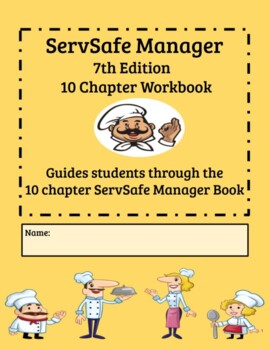 Preview of Food Safety and Sanitation Guided Notes Workbook for ServSafe Manager 10 Chapter