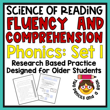 Preview of SET 1: Fast Fluency Practice for Older Students: Phonics Grades 4-9