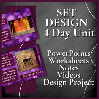 Preview of SET DESIGN & CONSTRUCTION | 4 Day Unit | THEATRE