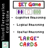SET game cards of Visual Perception- 3 X 5 SIZE