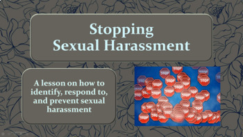 Preview of SEXUAL HARASSMENT BULLYING PREVENTION No Prep Ready To Use SEL LESSON 7 Vid