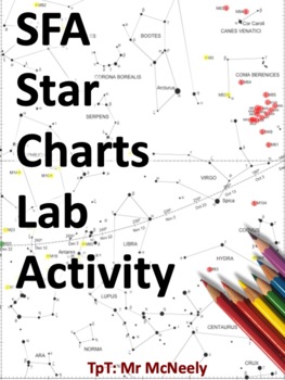 Preview of SFA Star Charts Lab Activity
