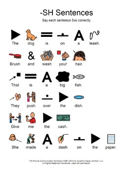 Final SH Sentences