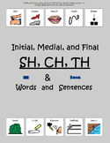 SH, CH, TH: Words and Sentences