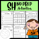 SH No PREP Reading & Spelling Worksheets