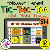 SH Sound Halloween Tic-Tac-Toe Game Initial Medial Final SH Words