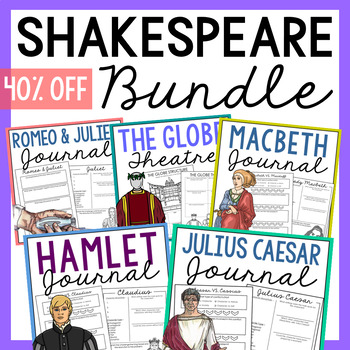 Preview of SHAKESPEARE Literature Guides | Film Movie Guides | Worksheet Project Activities