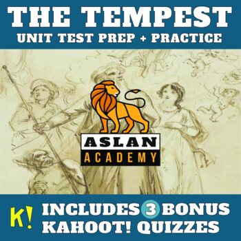 Preview of SHAKESPEARE - THE TEMPEST — UNIT TEST PREP & PRACTICE GUIDE