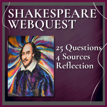 Preview of SHAKESPEARE WEBQUEST | Theatre History