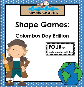 Preview of SMARTBOARD SHAPE GAMES:  Columbus Day Edition