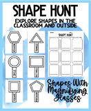 SHAPE HUNT | EXPLORE SHAPES IN THE CLASSROOM AND OUTSIDE