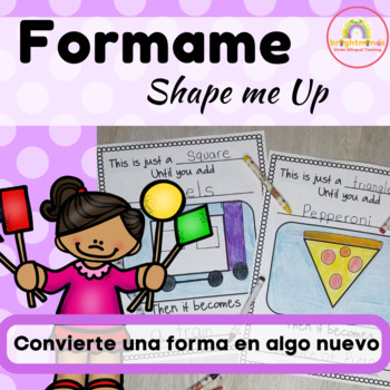 Preview of SHAPE ME UP! (SPANISH) 2D & 3D Creative Shapes