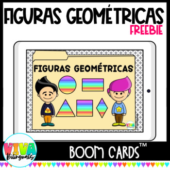 Preview of Figuras geométricas | Shapes Boom Cards™ in Spanish Freebie