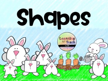 Preview of SHAPES BUNNY