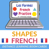 SHAPES French Distance Learning | SHAPES French BOOM Card Shapes