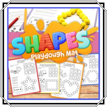 SHAPES PLAY-DOH MATS - A Fun and Educational Activity for Little Learners