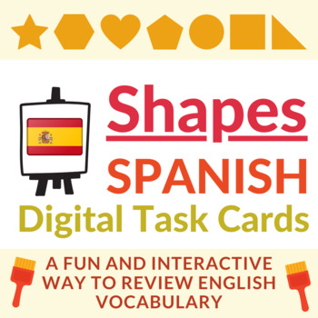 Preview of SHAPES BOOM Cards™ Spanish Boom Cards™ Shape