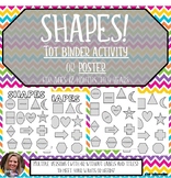Toddler Busy Binder-Poster-Interactive Activity-SHAPES-Hom