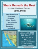 SHARK BENEATH THE REEF by Jean Craighead George - Novel Study