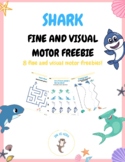 SHARK Fine and Visual Motor Freebie
