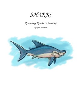 Preview of SHARK! Rounding to Nearest 10 Activity (Meets Learning Style Needs)