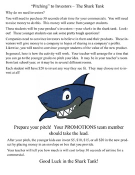 Shark Tank - Introduction to Business & Economics - Library Guides at  Norwood Secondary College