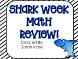 SHARK WEEK! {A Math Review}