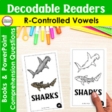 SHARKS - Reading Comprehension  Decodable Passages & Questions