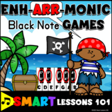 SHARPS FLATS & ENHARMONICS Black Notes Spinner Music Games