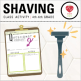 SHAVING- A pre-teen | puberty activity for boys + for girl