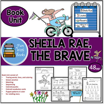 Preview of SHEILA RAE, THE BRAVE BOOK UNIT
