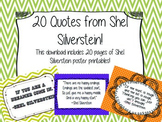 SHEL SILVERSTEIN Quotes - Printable Posters