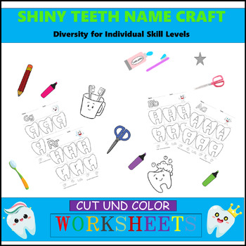 Preview of SHINY TEETH NAME CRAFT