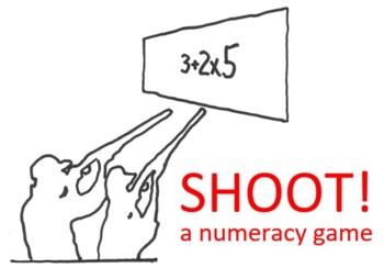 Preview of SHOOT! A game to extend numeracy skills. Year 4-6 Edition.