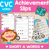 SHORT A CVC WORKSHEETS: Spell, Read & Write | Create a CVC