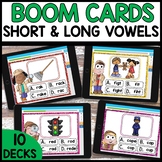 Phonics Games Boom Cards No Prep Literacy Centers Short an