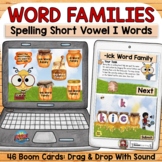 SHORT VOWEL I WORD FAMILY WORDS SPELLING: BOOM DIGITAL CAR