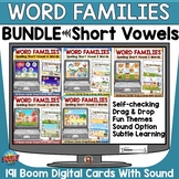 SHORT VOWELS WORD FAMILIES BUNDLE: BOOM DIGITAL CARDS DIST
