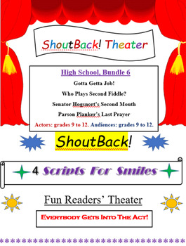 Preview of SHOUTBACK! READERS' THEATER, Bundle 6, scripts for High School casts
