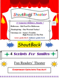 SHOUTBACK! Readers' Theater, four holiday plays, Bundle 7