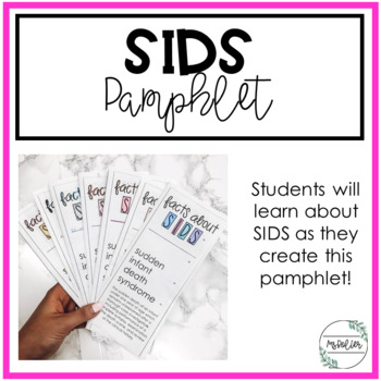 Preview of SIDS Pamphlet | Child Development | Family Consumer Sciences | FCS