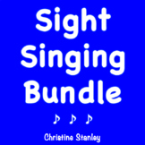 CHORUS SIGHT SINGING BUNDLE in C and F (plus FREE bonus keys)