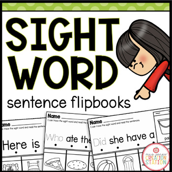 Sight Word Flip Book (Flipbook) - ME