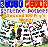 SIGHT WORD POSTERS SECOND 100 FRY'S WORDS