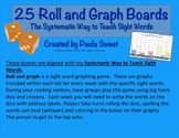SIGHT WORD ROLL AND GRAPH BOARDS~The Systematic Way to Tea