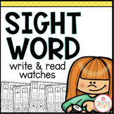 SIGHT WORD SMARTWATCHES