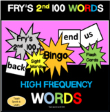 SIGHT WORDS:  Fry's 2nd 100 word list -- High Frequency Wo